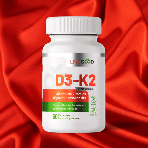 LiveGood Best Vitamin D3 and K2 supplement 2000