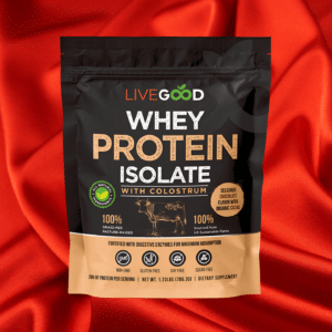 Whey Protein Isolate Powder with Colostrum by LiveGood