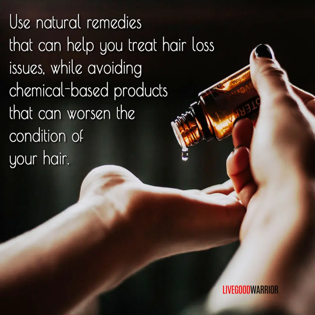 Only Gentle Natural Remedies for Woman's Hair Loss and Treatment