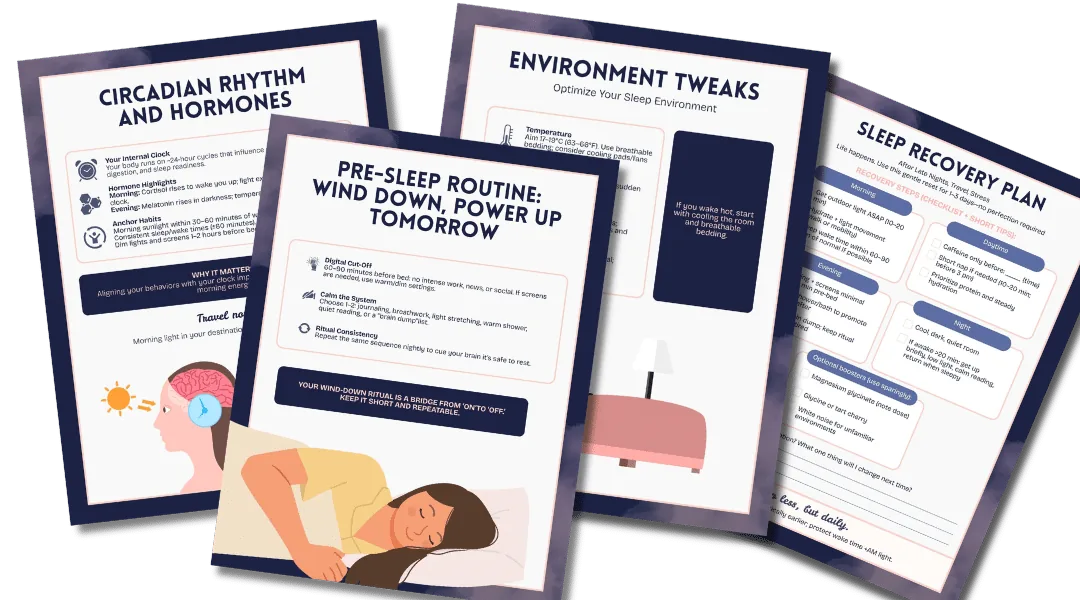 sustainable sleep routine workbook pages workbook pages for creating a sustainable sleep routine and healthy bedtime habits